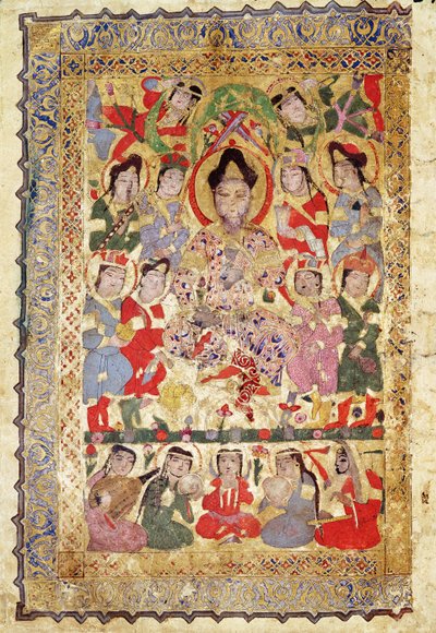 A Poet Singer, Musicians and Singers, from the 